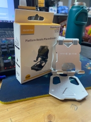 GIÁ ĐỠ ĐIỆN THOẠI, IPAD KIM LOẠI G52 MINI, Logo Tam giác nổi siêu chắc, gấp gọn tiện lợi [BH: NONE]