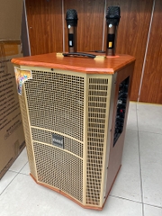 Loa kéo hát karaoke 3 tấc SOUNDBOX GL-1215 2 micro không dây chính hãng [BH: 1 năm]