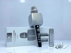 Micro bluetooth YOSD YS-98 bộ 2 mic không dây lớn nhỏ hát cặp song ca cao cấp loại 1 (Ys98) [BH 6 tháng] / pktn sale