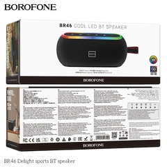 Loa bluetooth BOROFONE BR46 phiên bản thể thao kèm đèn led siêu đẹp chính hãng [BH 1 Năm]