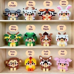 Bộ lego mini 550 pcs hình thú nhiều hình- ngẫu nhiên tùy lô / pktn sale