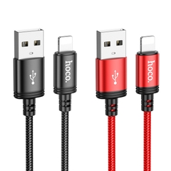 Cáp sạc dây dù Hoco X89 usb ra iphone lightning dài 1m chính hãng [BH 1 Năm]