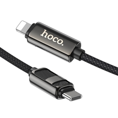 Cáp sạc nhanh 27w HOCO U137 (c-l) 1.2m - type c ra iphone lightning chính hãng [BH 1 năm]