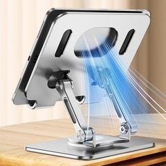 GIÁ ĐỠ IPAD KIM LOẠI XOAY XỊN "TABLET COMPUTER HOTARY SUPPORT"