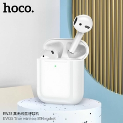 Tai nghe bluetooth HOCO EW25 tws kiểu dáng airpods có đế sạc chính hãng (BH 1 năm)
