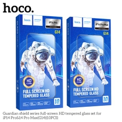 1 Hộp 10 Cái kính cường lực full Hoco G14 IPHONE 13 / 13 PRO / 14  [BH: NONE]