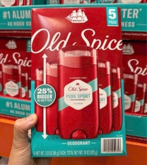 Lăn khử mùi Nam Old Spice 85g dạng sáp chính hãng {BH: None]