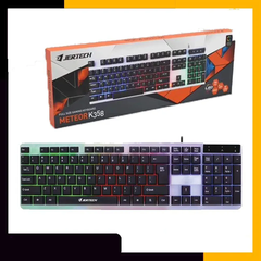 Bàn phím có dây JERTECH METEOR K358 Game led CHROMA chính hãng [BH 1 năm]