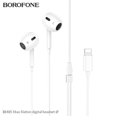 Tai nghe có dây lightning Borofone BM85 Max chui iPhone dài 1m2 chính hãng [BH 1 NĂM]