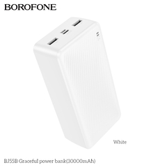 Pin sạc dự phòng Borofone BJ55B 30.000mAh chính hãng [BH: 1 NĂM]