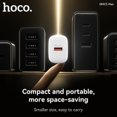 Bộ sạc nhanh 22.5w HOCO DMC5 Max cáp USB ra iPhone Lighting chính hãng [BH 1 năm]