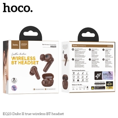 Tai nghe bluetooth HOCO EQ23 True Wireless V5.4 40mAh/400mAh kiểu dáng airpods chính hãng [BH 1 NĂM]