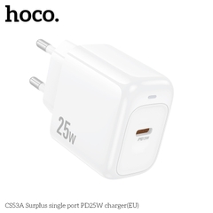 Cóc sạc nhanh 25W Hoco CS53A (1 cổng Type C PD25W) chính hãng [BH 1 Năm]
