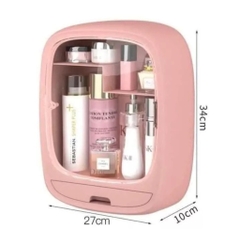 Tủ nhựa VN-3635 đựng đồ 2 tầng dán tường, đựng thuốc, đựng mỹ phẩm, nước hoa, trang sức đa năng