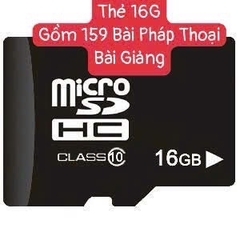 Thẻ nhớ 16Gb Gồm 159 PHÁP THOẠI- BÀI GIẢNG PHẬT GIÁO [BH: 1 NĂM]