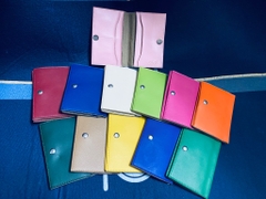 Bóp ví da 5 ngăn đựng hộ chiếu passport, cccd, cmnd, thẻ atm, đựng giấy tờ nhiều màu / pktn sale
