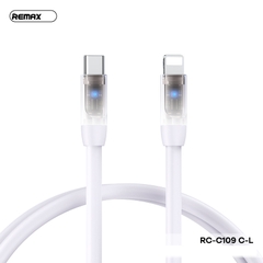 Cáp sạc nhanh 30W Remax RC-C109 C-L Type C ra Lighning 1M2 chính hãng [BH 1 năm]