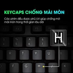 Bàn phím có dây vi tính Deiog DY-801D công thái học [BH: 1 năm]