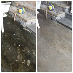 Bột tẩy diệt rong rêu gói 500gr trên nền xi măng, sân gạch, tẩy mốc vệ sinh trần và tường nhà, vỉa hè