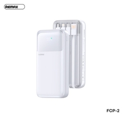 Pin sạc nhanh 22.5w REMAX FCP-2 20.000mAh dự phòng kèm cáp liền pin chính hãng QC3.0 PD [BH 1 năm]
