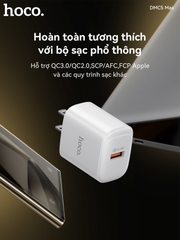 Bộ sạc nhanh 22.5w HOCO DMC5 Max cáp USB ra Samsung Micro chính hãng [BH 1 năm]