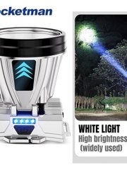 Đèn pin đội đầu 5W 3 chế độ PRIDE WALK T998/ XY-8066 loại xịn  [BH: 1TUẦN]