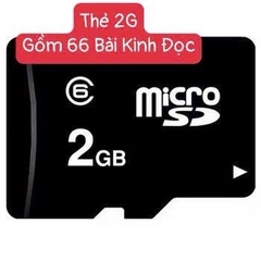 Thẻ nhớ 2Gb gồm 66 Bài kinh đọc PHẬT GIÁO NHIỆM MÀU [BH: 1 NĂM]