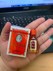 Dầu ông già Thái Lan Si.ang Pure Oil Công thức gốc đỏ 3cc