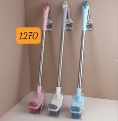 Cây chà toilet tay cầm dài phối 2 màu silicon No.1270 [BH: NONE]