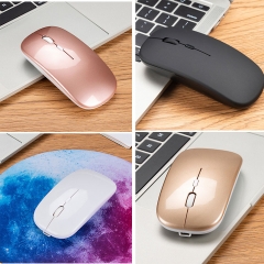 Chuột không dây 4 nút, LED RGB viền siêu đẹp KC18 [BH: 6 tháng]