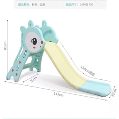 Đồ chơi 3in1 cầu trượt, bập bênh, bóng rổ cho bé [BH: None]