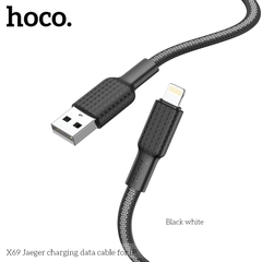 Cáp sạc dây dù Hoco X69 iPhone 2.4A 1M chính hãng [BH: 1 năm]