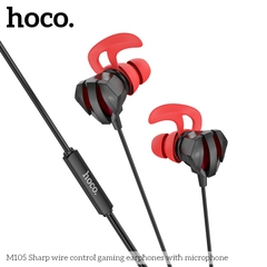 Tai nghe có dây 3.5 nhét tai Gaming HOCO M105 chính hãng [BH 1 NĂM]