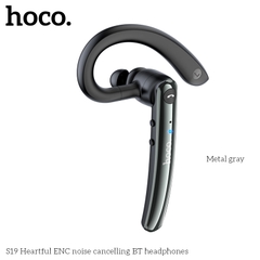Tai nghe bluetooth HOCO S19  khử tiếng ồn kiểu dáng móc tai chính hãng [BH: 1 NĂM]