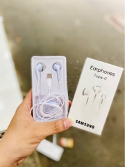 Tai nghe có dây Earphones Type C Samsung J7 / S5360 / S5830 Earphones ZIN NHÀ MÁY full box [BH 3 tháng]