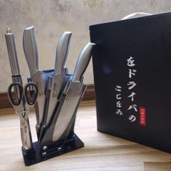 Bộ dao Nhật Bản SEKI JAPAN 6 món làm bếp cao cấp