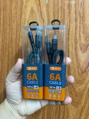 Cáp sạc nhanh 6A BYZ X97M Micro (usb ra micro, a-m) có bọc chống đứt chính hãng [BH: 3 THÁNG]