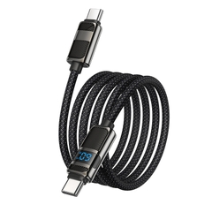 Cáp sạc nhanh 60w HOCO U137 (c-c) 1.2m - 2 đầu type c ra type-c chính hãng [BH 1 năm]