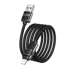 Cáp sạc nhanh 2.4A Lightning HOCO U137 1.2m (usb ra iphone) chính hãng [BH 1 năm]