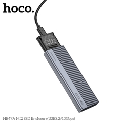 Vỏ ổ cứng SSD HOCO HB47A M.2 SSD (USB3.2/10Gbps) chính hãng