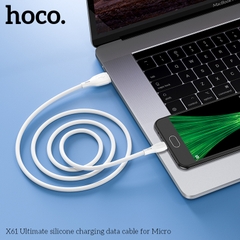 Cáp sạc nhanh 2.4A Micro HOCO X61 1M (USB ra Micro Samsung) chính hãng [BH 1 năm]