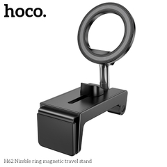 Giá đỡ điện thoại HOCO H62 kẹp bàn từ tính nam châm dạng vòng Nimble chính hãng [BH: 1 NĂM]