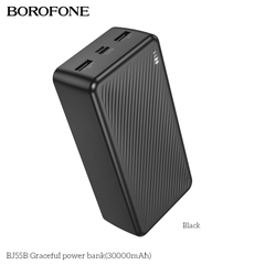 Pin sạc dự phòng Borofone BJ55B 30.000mAh chính hãng [BH: 1 NĂM]