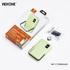 Pin sạc không dây sạc nhanh 22.5W Wekome WP-17 10.000mAh dự phòng QC3.0+PD 22.5W chính hãng [BH 1 Năm]