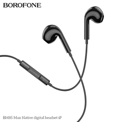 Tai nghe có dây lightning Borofone BM85 Max chui iPhone dài 1m2 chính hãng [BH 1 NĂM]