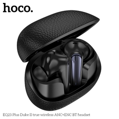 Tai nghe bluetooth giảm tiếng ồn HOCO EQ23 PLUS True Wireless V5.4 40mAh/400mAh ANC+ENC kiểu dáng airpods chính hãng [BH 1 NĂM]