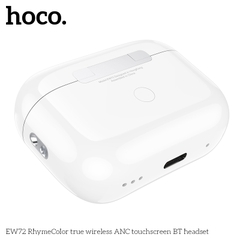 Tai nghe bluetooth HOCO màn hình cảm ứng EW72 (ANC) true wireless airpods chính hãng [BH: 1 NĂM]