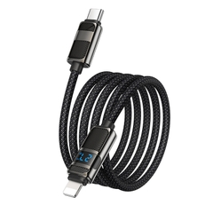Cáp sạc nhanh 27w HOCO U137 (c-l) 1.2m - type c ra iphone lightning chính hãng [BH 1 năm]