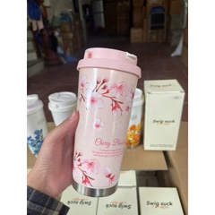 Ly giữ nhiệt SWIG SUCK love Coffee  họa tiết hình hoa 500ml- mẫu ngẫu nhiên [BH: NONE]