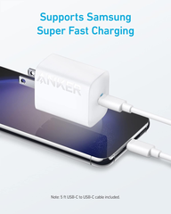 Bộ sạc nhanh 30w Anker B2640 IQ (Cóc 1 cổng Type c , Cáp Type c ra Type c) chính hãng [BH: 1 NĂM] 4l5a12